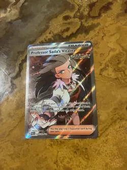 Pokemon Professor Sada's Vitality 239/182 SV04: Paradox Rift Full Art Holo - Image 2