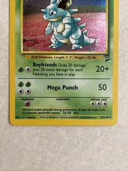 Pokemon 2000 Base Set 2 Nidoqueen #12/130 - Image 3