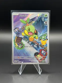 Pokemon Turtwig 040 - First Partners Promo - Full Art Holo - Mint - Image 1