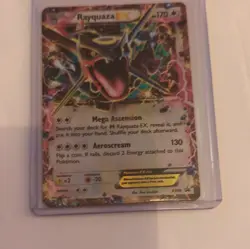 Pokemon TCG M Rayquaza-EX XY69 XY Promos Holo Promo Mega EX 170 HP English - Image 1