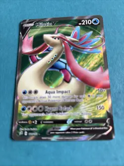 POKEMON TCG MILOTIC V 179/192 SWSH REBEL CLASH FULL ART!! - Image 2