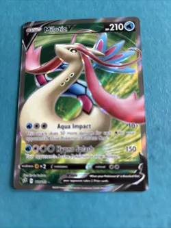 POKEMON TCG MILOTIC V 179/192 SWSH REBEL CLASH FULL ART!! - Image 3