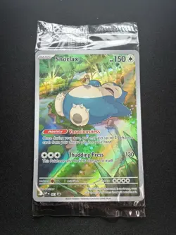 Pokemon: Snorlax Scarlet & Violet Promo 051 (151 ETB) SEALED - Image 1