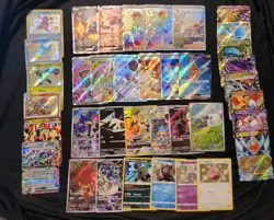 Pokemon Lot Of 37 Ultra Rares, Full Arts, Sir, And Rainbow Foils All NM+ - Image 1