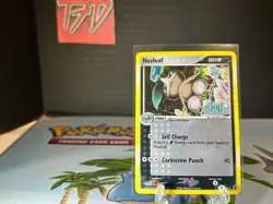 Pokemon Nuzleaf Reverse 39/100 Crystal Guardians - LP- - Image 1