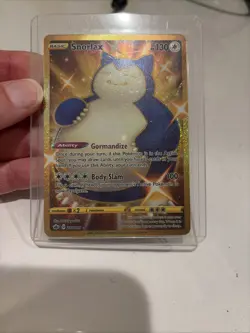Pokemon Snorlax 224/198 Chilling Reign Gold Secret Rare Full Art Holo NM - Image 5