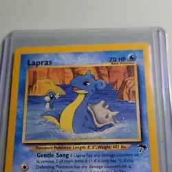 Pokemon Lapras 12/18 Southern Islands Promo Regular 70 HP Basic English - Image 4
