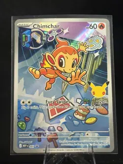 Pokemon CHIMCHAR MEP 041 Ascended Heroes - 1st Partner FULL ART PROMO - Image 1