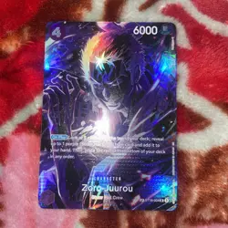 Zoro Juurou ST18-004 SP Parallel Legacy of the Master One Piece Card - Image 3
