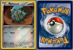 2011 Pokemon, B&W Emerging Powers, #71/98 Ferroseed, Reverse Holo Common - Image 1