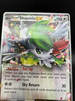 Pokemon Shaymin EX World Championship 2015 Patrick Martinez 77/108 - HP/Damaged - Image 3