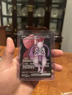 Pokemon Team Rocket's Mewtwo EX Sv10 Ultra Rare Holo 213/182 280 HP - Image 1