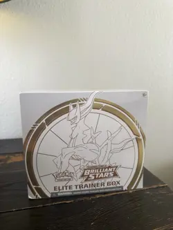 Pokemon TCG Sword Shield Brilliant Stars Elite Trainer Box ETB New Sealed 820650870125 - Image 1