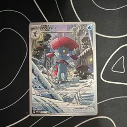 Weavile Pokemon TCG Stage 1 Dark 100 HP 70 Attack ASC 2024 228/217 English - Image 1