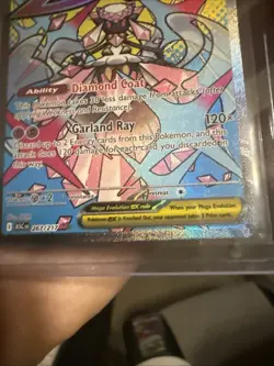 Mega Diancie 267/217 Ascended Heroes Mega Attack Rare Pokemon TCG NM - Image 3