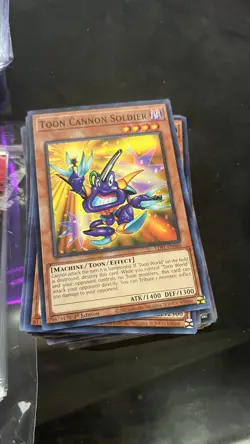 Toon Cannon Soldier LDS1-EN060 Legendary Duelists: Season 1 1st Edition - Image 1