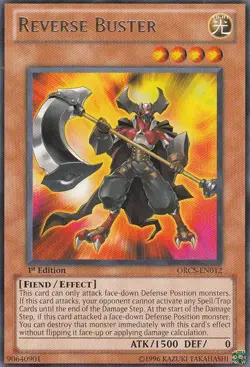 Reverse Buster - ORCS-EN012 - Rare - Unlimited Edition - Lightly Played - Order - Image 1