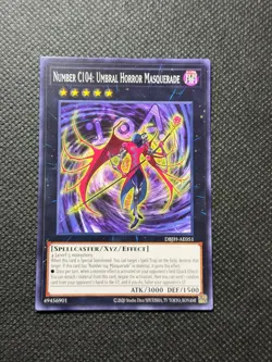 Yugioh Asian English Number C104: Umbral Horror Masquerade DBJH-AE051 Common NM - Image 2