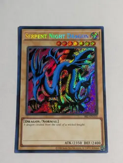 Yugioh Serpent Night Dragon SRL-EN103 25th Anniversary Secret Rare NM - Image 1