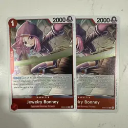 Jewelry Bonney EB04-002 Egghead Character Card Set of 2 - One Piece - Image 1