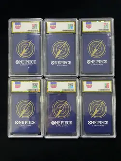 2022 One Piece TCG S-CHN OP01-024 SR Monkey D Luffy PGS 10 Pristine Lot*6 LU57 - Image 2