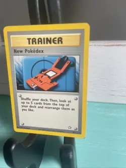 New Pokedex 95/111 Uncommon Neo Genesis Unlimited Pokemon TCG Card WOTC 2000 - Image 3