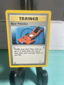 New Pokedex 95/111 Uncommon Neo Genesis Unlimited Pokemon TCG Card WOTC 2000 - Image 4