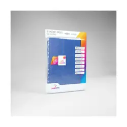 GameGenic Card Storage 18-Pocket Side Loading Pages - Blue (10) New - Image 1