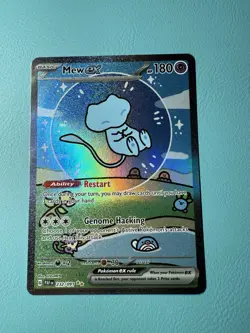 Pokemon TCG Bubble Mew EX 232/091 Paldean Fates Special Illustration Rare Card - Image 1