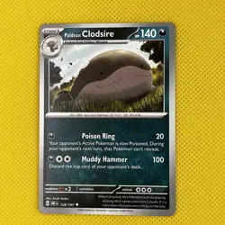 Paldean Clodsire 128/197 Obsidian Flames scarlet & Violet Pokemon Card NM - Image 1