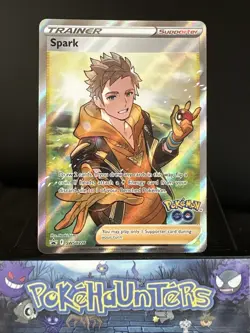 Pokemon Card Spark SWSH226 Pokemon GO Black Star Promo Full Art Ultra Rare NM - Image 1