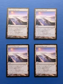 MTG Contested War Zone X4: Mirrodin Besieged #144 - NM - Image 1