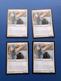 MTG Restoration Angel X4: Avacyn Restored #32 - NM - Image 1