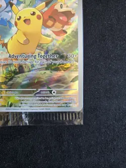 *SEALED* 2023 POKEMON SVP EN-SV BLACK STAR PROMO 027 PIKACHU PALDEA EVOLVED ETB - Image 3