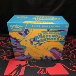 Pokemon Mega Evolution Ascended Heroes Elite Trainer Box Dragonite Zekrom 2024 - Image 1