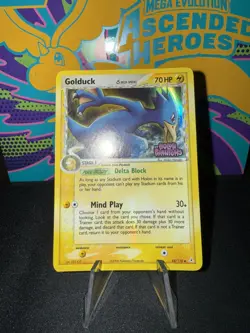 Pokemon GOLDUCK 43/110 REVERSE HOLO | LP Light Play | EX Holon Phantoms | 2006 - Image 5