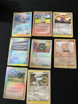 Pokemon TCG EX e-series lot commons, reverse holos and InQuest Stamp promo - Image 1
