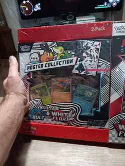 Pokemon White Flare Binder Collection + BB and WF Unova Poster Collection - Image 4