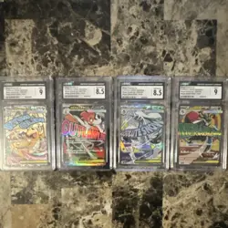 Pokemon Mega Dream ex CGC Graded Lot - Dragonite, Scrafty, Froslass, Lucario - Image 1