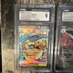 Pokemon Mega Dream ex CGC Graded Lot - Dragonite, Scrafty, Froslass, Lucario - Image 2
