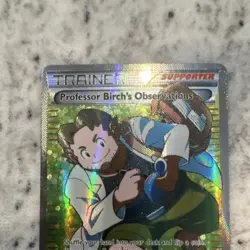 Pokemon TCG Professor Birch's Observations Full Art Holo 159/160 XY Primal Clash - Image 2