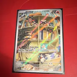 Pokemon TCG Litten 167/162 Temporal Forces SV05 Illustration Rare Holo EN - Image 1