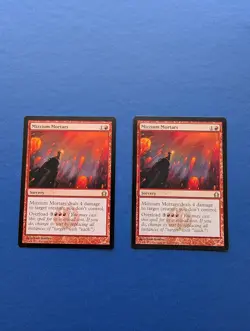 MTG Mizzium Mortars X2: Return to Ravnica #101 - NM - Image 1