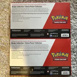 2x - Pokemon White Flare Binder + Unova Collection Poster Sam's Club Bundle - Image 2