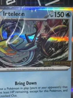 Inteleon Pokemon Mega Evo Stamped Build Battle Deck Factory Sealed Collectible - Image 2