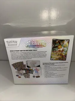 Pokemon TCG: S&V Prismatic Evolutions Factory Sealed Elite Trainer Box - Image 3