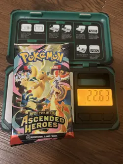 VERY HEAVY! GOD PACKU 22.63g Ascended Heroes Pokemon TCG Booster (SEALED). - Image 1