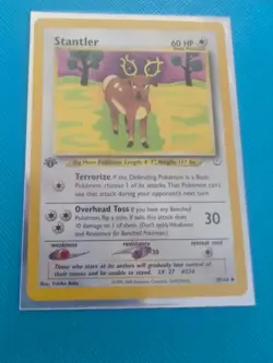 Stantler 1st Edition 38/64 Uncommon Neo Revelation Pokemon WOTC NM 2001 LP/NM - Image 1