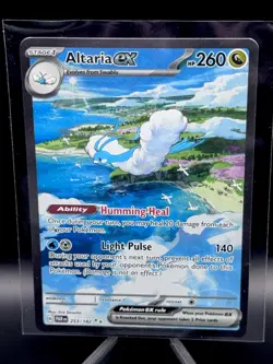 Pokemon Altaria EX 253/182 Paradox Rift Special Illustration Rare Holo Mint - Image 1