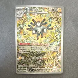 Pokemon TCG Magneton 159 SV Promo Holo Full Art Scarlet & Violet - Image 1